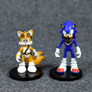 ست شش تایی اکشن فیگور سونیک Action Figure Sonic_اسباب بازی